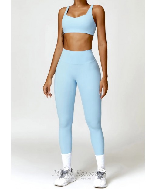Жіночий спортивний комплект Leggings + Top model 129